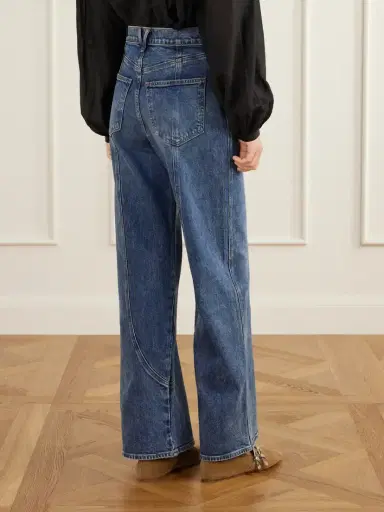 Veronica Beard Taylor Mid-rise Wide-leg Jeans | Thumbnail 4 Veronica Beard Taylor Mid-rise Wide-leg Jeans | Thumbnail 4