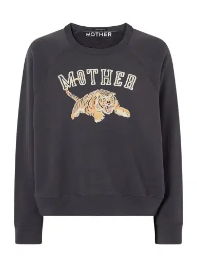 Mother The Concert Printed Cotton Sweatshirt | Thumbnail 1 Mother The Concert Printed Cotton Sweatshirt | Thumbnail 1