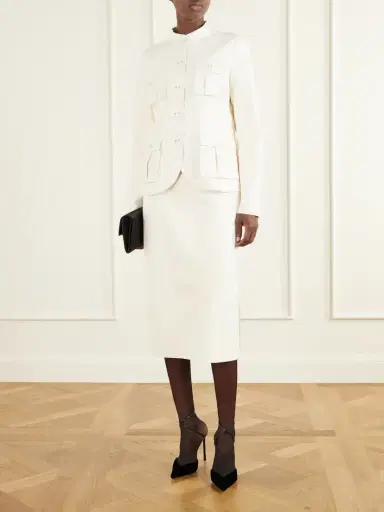 Tom Ford Petite Leather Jacket | Thumbnail 2