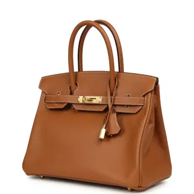HERMÈS Pre-owned Hermes Birkin 30 Gold Epsom Gold Hardware | Thumbnail 5