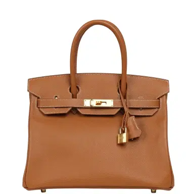 HERMÈS Pre-owned Hermes Birkin 30 Gold Epsom Gold Hardware | Thumbnail 1