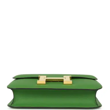 HERMÈS Pre-owned Hermes Constance 24 Vert Yucca Epsom Gold Hardware | Thumbnail 6