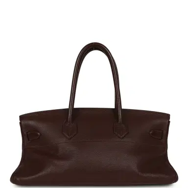 HERMÈS Vintage Hermes Shoulder Birkin 42 JPG Havane Clemence Gold Hardware | Thumbnail 4