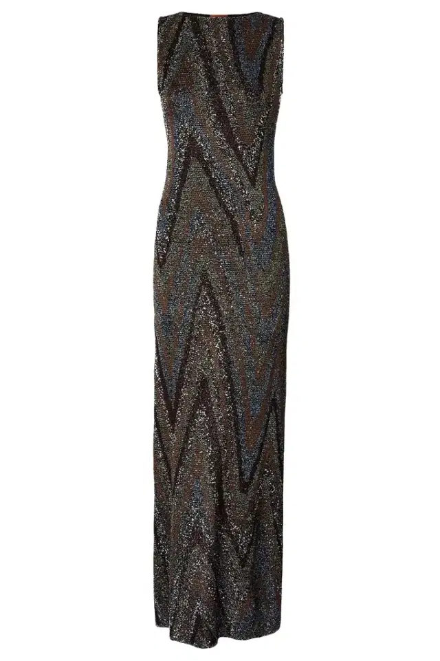 Missoni High Neck Sleeveless Dress