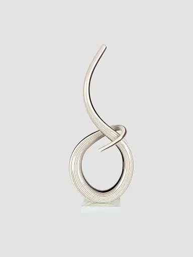 Dale Tiffany Midnight Spiral Glass Sculpture | Thumbnail 4
