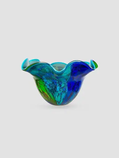 Dale Tiffany Orsini Hand Blown Art Glass Vase | Thumbnail 2
