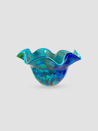 Dale Tiffany Orsini Hand Blown Art Glass Vase | Thumbnail 3