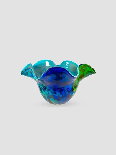 Dale Tiffany Orsini Hand Blown Art Glass Vase | Thumbnail 4