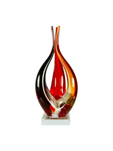 Dale Tiffany Phoenix Flame Glass Sculpture | Thumbnail 1