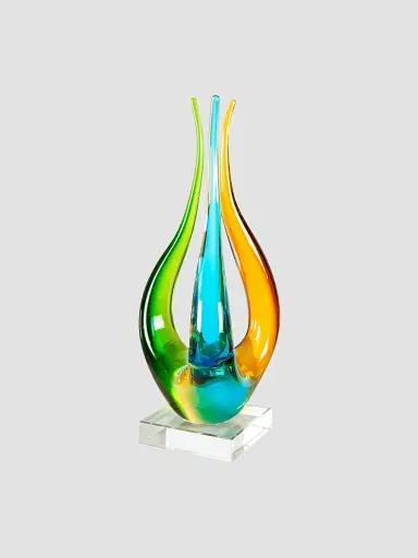 Dale Tiffany Harmony Trio Glass Sculpture | Thumbnail 4