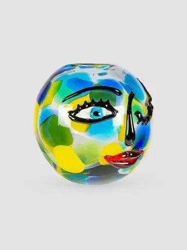 Dale Tiffany Winking Muse Glass Vase | Thumbnail 2 Dale Tiffany Winking Muse Glass Vase | Thumbnail 2