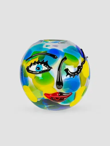 Dale Tiffany Winking Muse Glass Vase | Thumbnail 4 Dale Tiffany Winking Muse Glass Vase | Thumbnail 4
