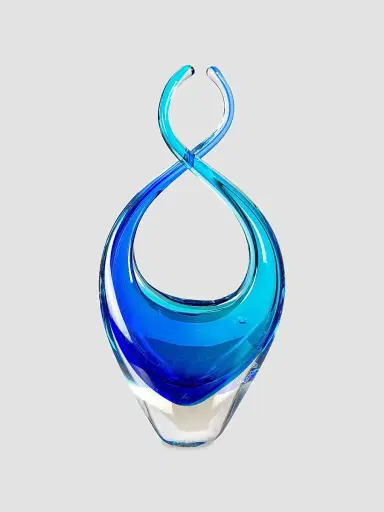 Dale Tiffany Azure Embrace Glass Sculpture | Thumbnail 2