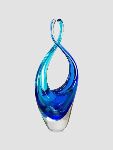 Dale Tiffany Azure Embrace Glass Sculpture | Thumbnail 3