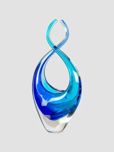 Dale Tiffany Azure Embrace Glass Sculpture | Thumbnail 4