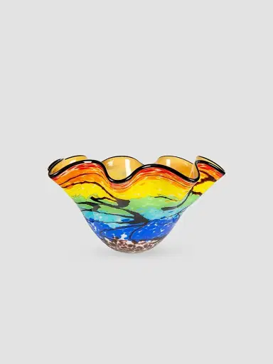 Dale Tiffany Rainbow Reef Glass Vase | Thumbnail 2 Dale Tiffany Rainbow Reef Glass Vase | Thumbnail 2