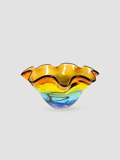 Dale Tiffany Rainbow Reef Glass Vase | Thumbnail 3 Dale Tiffany Rainbow Reef Glass Vase | Thumbnail 3
