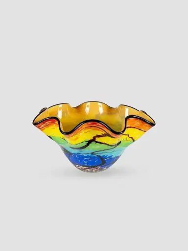 Dale Tiffany Rainbow Reef Glass Vase | Thumbnail 4 Dale Tiffany Rainbow Reef Glass Vase | Thumbnail 4