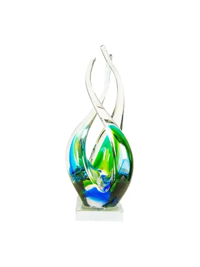 Dale Tiffany Coastal Harmony Handcrafted Art Glass Sculpture