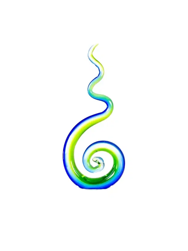 Dale Tiffany Coastal Whirl Handcrafted Art Glass Sculpture