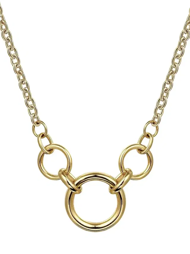 Gabriel & Co Women's Contemporary 14K Yellow Gold Chain-Link Necklace