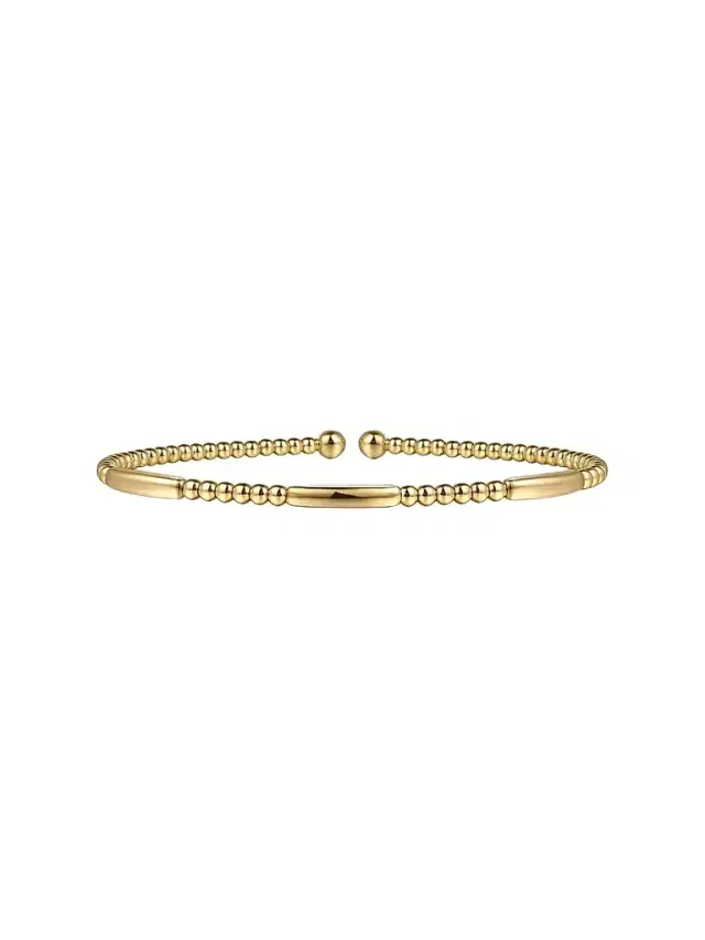 Gabriel & Co Women's Bujukan 14K Yellow Gold Bangle Bracelet