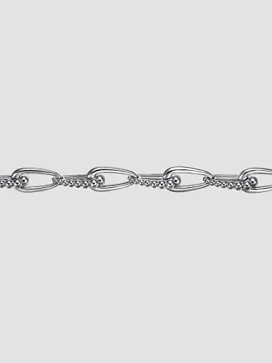 Gabriel & Co Women's Bujukan Sterling Silver Link Chain Bracelet | Thumbnail 3 Gabriel & Co Women's Bujukan Sterling Silver Link Chain Bracelet | Thumbnail 3
