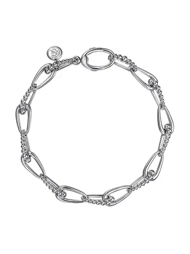 Gabriel & Co Women's Bujukan Sterling Silver Link Chain Bracelet | Thumbnail 1 Gabriel & Co Women's Bujukan Sterling Silver Link Chain Bracelet | Thumbnail 1