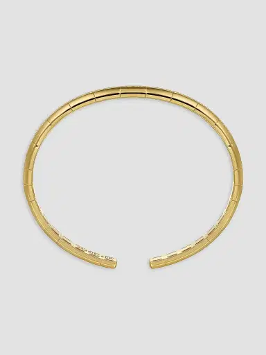 Gabriel & Co Women's Contemporary 14K Yellow Gold & 1.50 TCW Diamond Cuff | Thumbnail 4