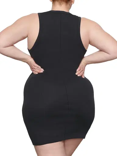 Skims Women's Cotton Rib Tank Dress | Thumbnail 5