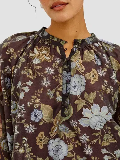 RAILS Women's Tali Floral Print Blouse | Thumbnail 5 RAILS Women's Tali Floral Print Blouse | Thumbnail 5