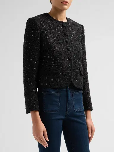 Veronica Beard Women's Fendric Tweed Jacket | Thumbnail 4