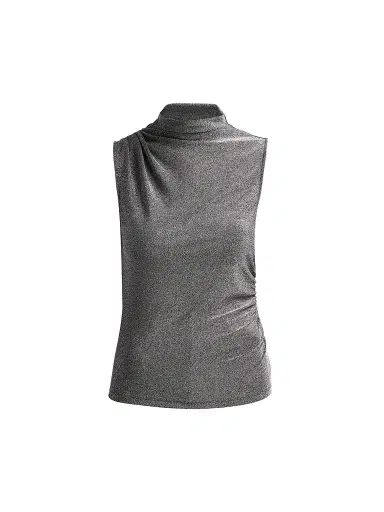Veronica Beard Women's Mylie Gathered Sleeveless Top | Thumbnail 1