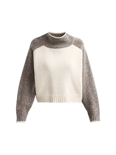 Veronica Beard Women's Malachi Colorblocked Wool-Blend Sweater | Thumbnail 1