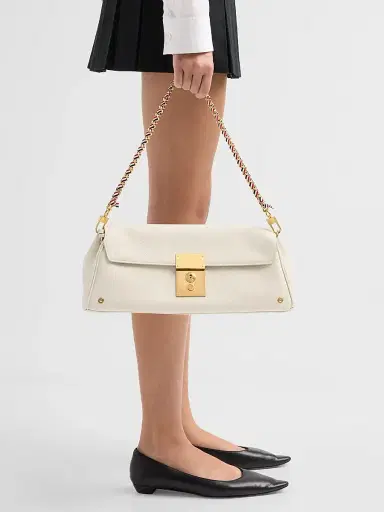 Thom Browne Women's Soft Mrs. Thom Leather Clutch | Thumbnail 2