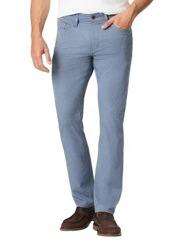 Robert Graham Men's Grady Woven Straight-Leg Performance Pants | Thumbnail 1