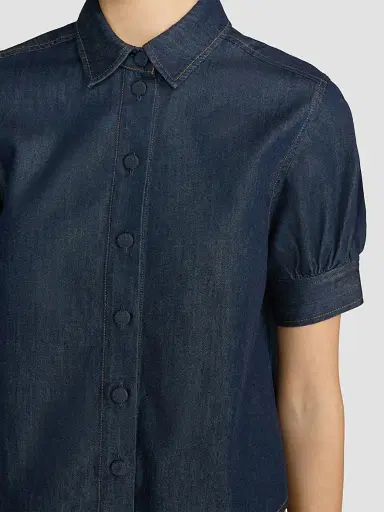 Frame Women's Poise Cotton-Blend Top | Thumbnail 5