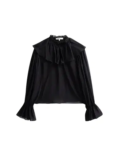 Frame Women's The Soirée Silk Blouse | Thumbnail 1
