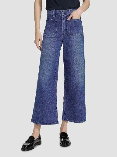 Frame Women's Le Slim Crop Palazzo Jeans | Thumbnail 3
