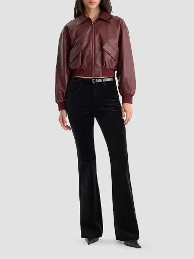GOOD AMERICAN Women's Velvet Good Legs Flare Jeans | Thumbnail 2