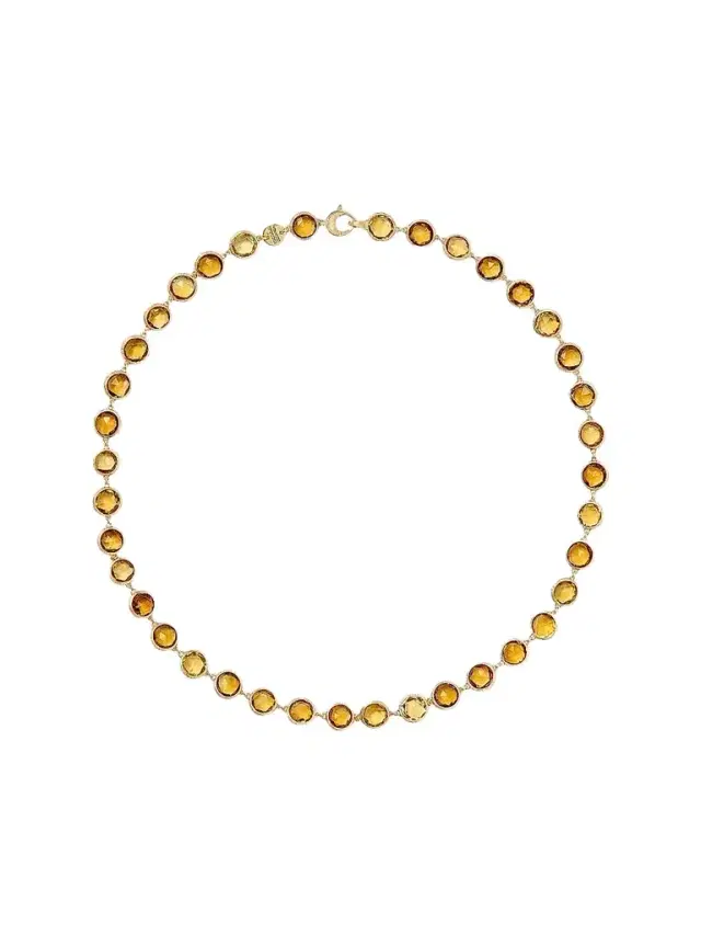 MARCO BICEGO Women's Jaipur Color 18K Yellow Gold & Citrine Necklace