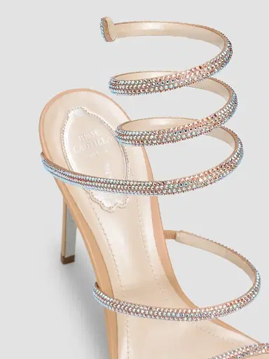 René Caovilla Women's ​Cleo 105MM Satin Sandals | Thumbnail 5