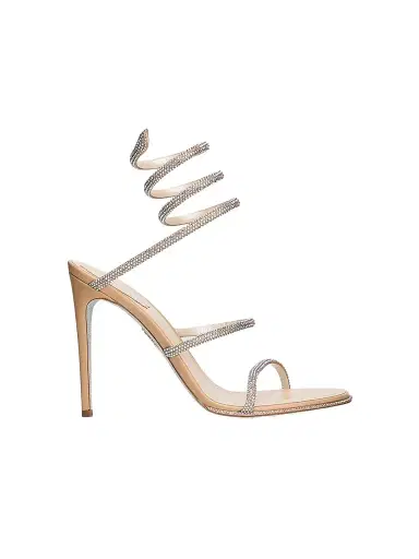 René Caovilla Women's ​Cleo 105MM Satin Sandals | Thumbnail 1