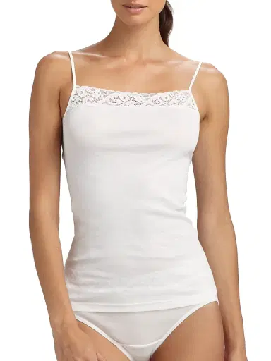 Hanro Women's Moments Spaghetti Camisole | Thumbnail 3