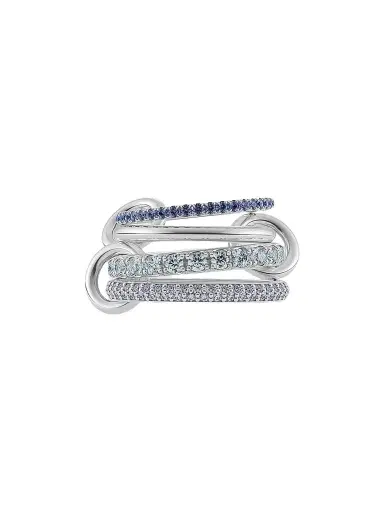 Spinelli Kilcollin Women's Iris Sapphire Aquamarine & Tanzanite Ring | Thumbnail 1
