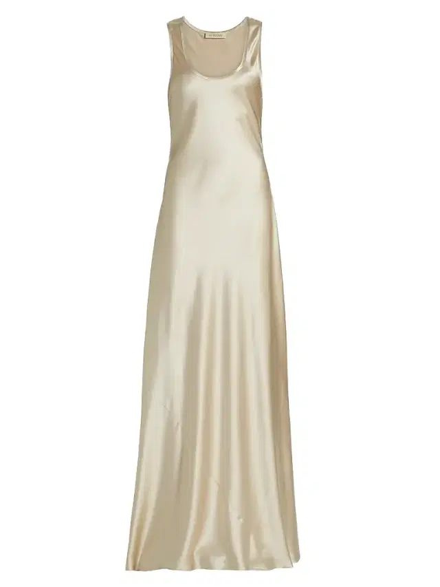Heirlome Women's Margot Silk Bias Cut Maxi Dress