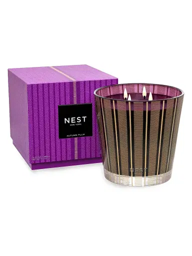 NEST New York Autumn Plum Scented Candle | Thumbnail 3
