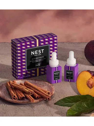 NEST New York Autumn Plum 2-Piece Diffuser Refill Set | Thumbnail 2