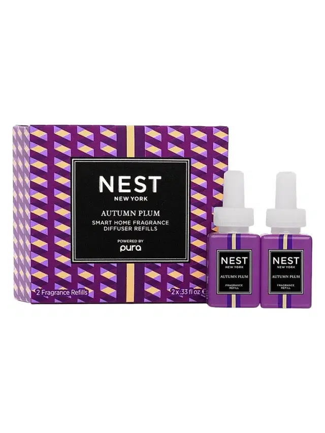 NEST New York Autumn Plum 2-Piece Diffuser Refill Set