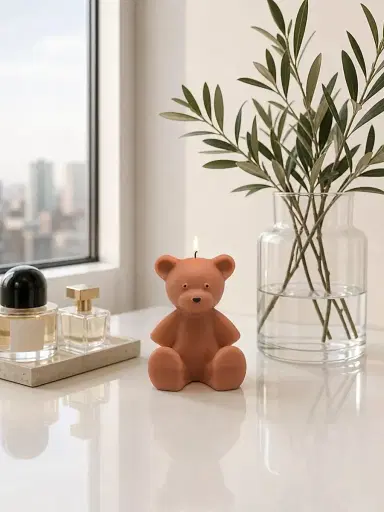 Davie Ocho Candle Co. Bedford Teddy Bear Candle | Thumbnail 4